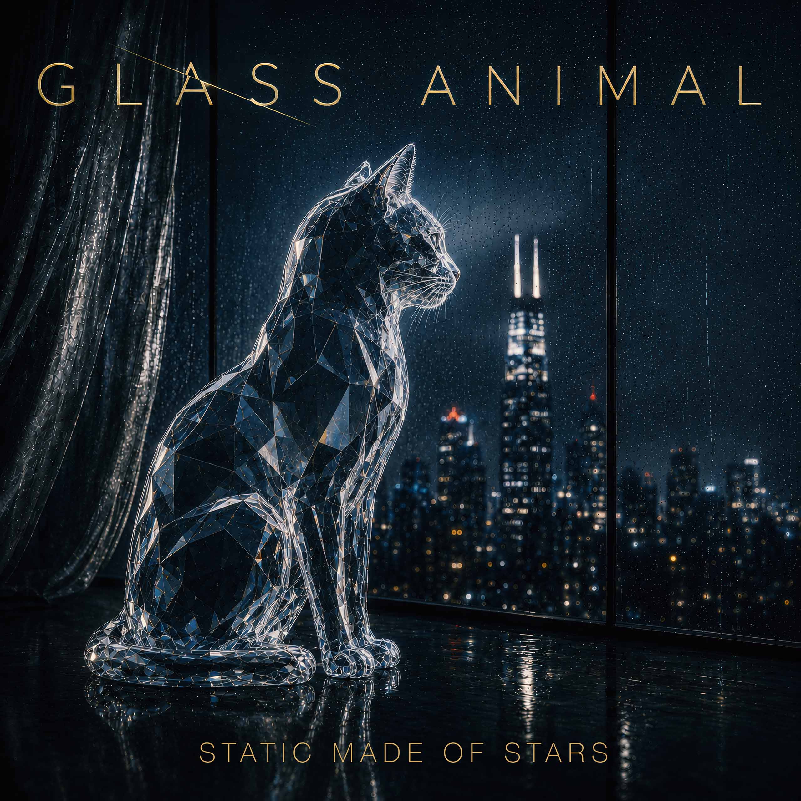 Static Made of Stars album cover by Glass Animal
